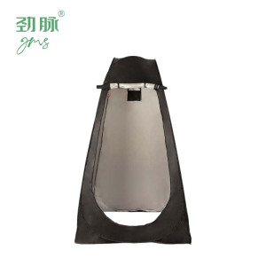 劲脉 户外洗澡帐篷 黑色-150*150*190CM 顶