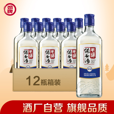 劲牌劲酒毛铺纯谷酒42度500ml*12瓶整箱装白酒配制酒