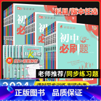 [苏科版]数学 九年级下 [正版]2024初中必刷题七八九年级上册下册人教版数学北师英语沪牛物理沪粤化学语文初一初二初三