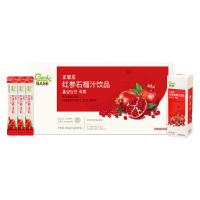 正官庄红参石榴汁配料简单滋补冲泡方便活力参养10g*60包