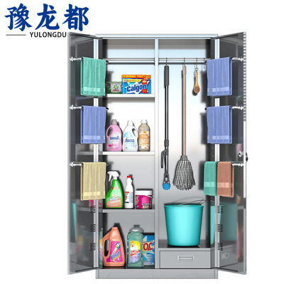 豫龙都 清洁工具柜 不锈钢 个