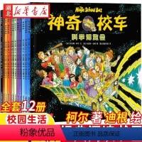 [全12册]神奇校车 图画书版 [正版]全套12册神奇的校车柯尔著迪根绘一年级经典课外阅读书目阅读校园生活绘本在人体中游