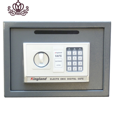 封后成人密码带锁投币储蓄存钱罐创意钱箱收银保险箱家用超大号防摔大号深灰色门投密码款-储蓄罐