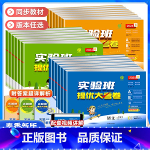 [单本]英语 外研版 四年级上 [正版]2024春实验班提优大考卷一二三四五六年级上册下册语文数学英语人教北师大苏教外研