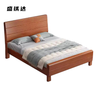 盛铁达 实木床单人床1000*2000*470mm STD-SMC1012 张