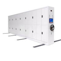 乙壬密集柜档案室电动智能密集架移动档案柜凭证资料柜手摇文件柜一列7组每立方(智能)