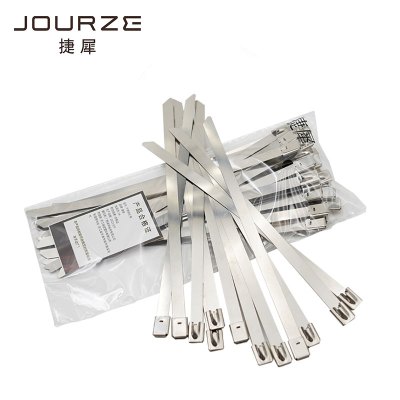 捷犀 不锈钢扎带 12*900mm*100条/包