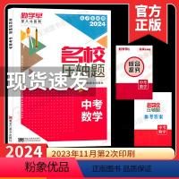 2024压轴题 中考数学 初中通用 [正版]2024版 勤学早名校压轴题中考数学人教版专题复习初中初三9年级下册数学名校