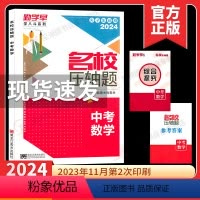 2024压轴题 中考数学 初中通用 [正版]2024版 勤学早名校压轴题中考数学人教版专题复习初中初三9年级下册数学名校