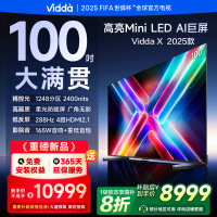 Vidda 发现X电视100V3N-X 100英寸 Mini LED 1248分区 DeepSeek 2000nits