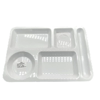 先互丁 密胺仿瓷五格餐盘 36*25*3cm 个