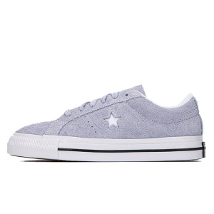 converse匡威男女one star低帮复古雾霾灰翻毛皮帆布鞋172387c