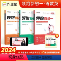 [3本❤推荐]语文+数学+英语 小学升初中 [正版]2024作业帮小升初领跑新初一预习七年级初中语文数学英语基础知识大盘