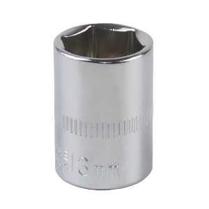 立伟铁牛1/4六角短套筒13mm/个