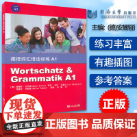 德语词汇语法训练A1安娜丽.比利娜编著 欧标德语A1考试备考 德语语法解析与练习德语欧标考试书籍德语自学入门教材同济大学