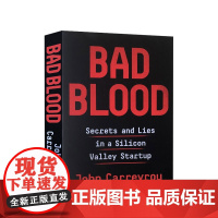 英文原版 坏血 Bad Blood 约翰·凯瑞鲁 John Carreyrou 硅谷独角兽的骗局 女乔布斯 长篇纪实