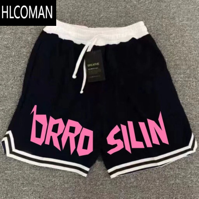 HLCOMAN夏季中学生美式高街运动短裤男训练五分裤男款女款男孩复古篮球裤