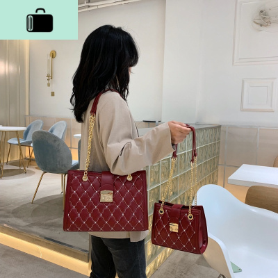 大包包女包2020新款潮春夏天时尚网红流行百搭链条单肩斜挎包小包NEW LAKE女斜挎包