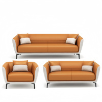 悦兴诚商务会客沙发1+2+3套