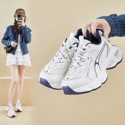 ins韩版新款老爹鞋女20266春季跑步休闲街拍厚底增高