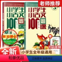 [正版]小学生小古文100课全2册上下册 文言文阅读与训练一百篇 日有所诵小学教辅三四五六年级语文知识大全辅导书籍全解