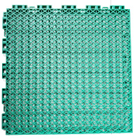 瑾如云海 地垫 防滑地垫 L2绿色 30.5*30.5cm 平方米