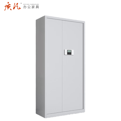 质凡 保密柜通门柜带抽电子密码锁 /ZF-BMG020/1850*420*900mm