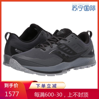 Saucony索康尼PEREGRINE游隼10GTX缓震越野跑鞋男鞋