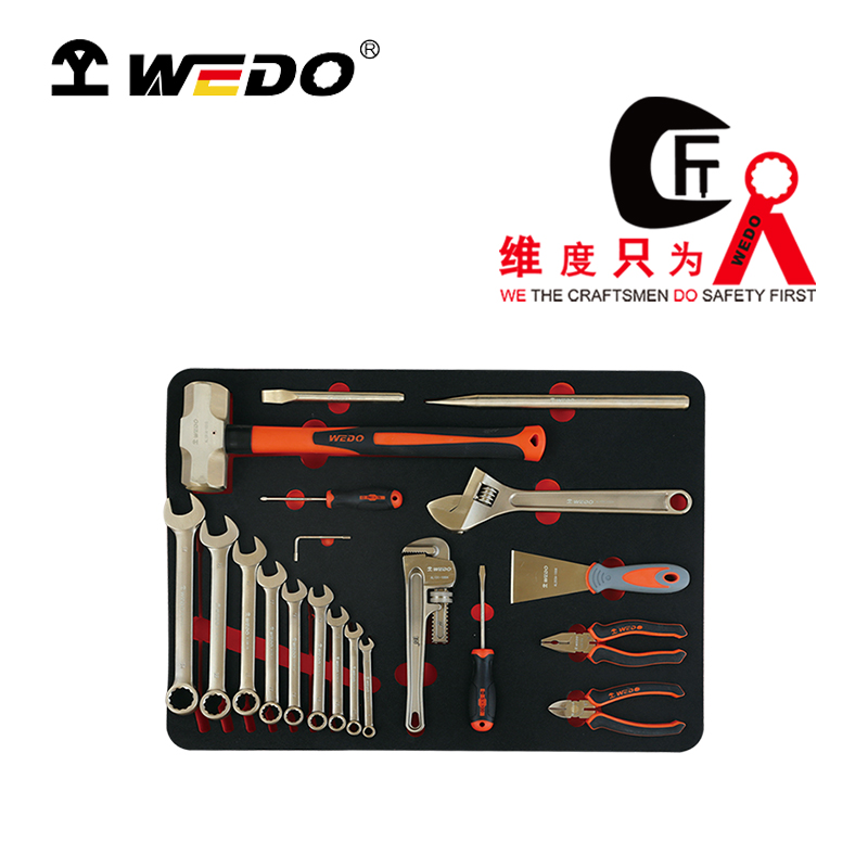 维度(WEDO) 防爆工具 防爆20件套装组合工具 铝青铜安全无火花 套 (AL13-20)