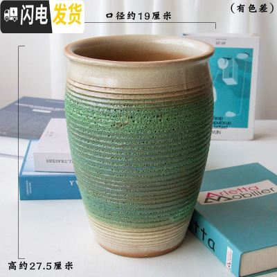 三维工匠多肉花盆透气多肉植物紫砂兰花庭院月季陶瓷特大陶罐法师花盆 ZSHP1291 特大花盆容器