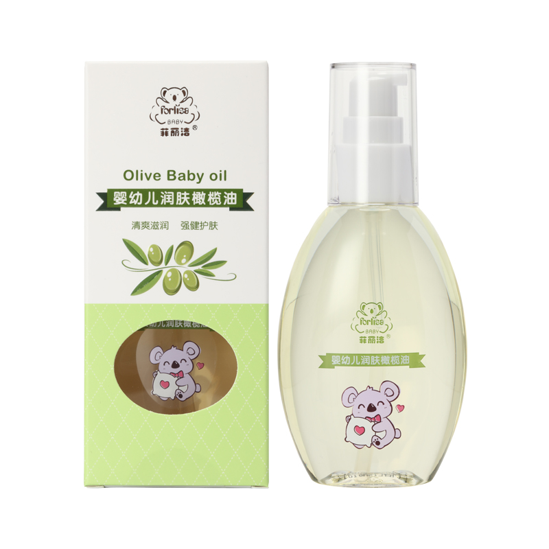 菲丽洁婴幼儿润肤橄榄油100ml 婴儿全身按摩新生儿抚触润肤油儿童护肤