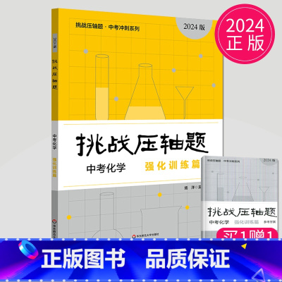 [正版]2024新版挑战压轴题中考化学强化训练篇初中中考真题化学总复习资料化学专项训练初三九年级化学中考必刷题中考真题资