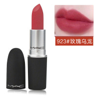 魅可MAC口红全色号子弹头磨砂系列小辣椒唇膏送女友闺蜜礼物女 3g/支 923#蜜桃乌龙色STAY CURIOUS