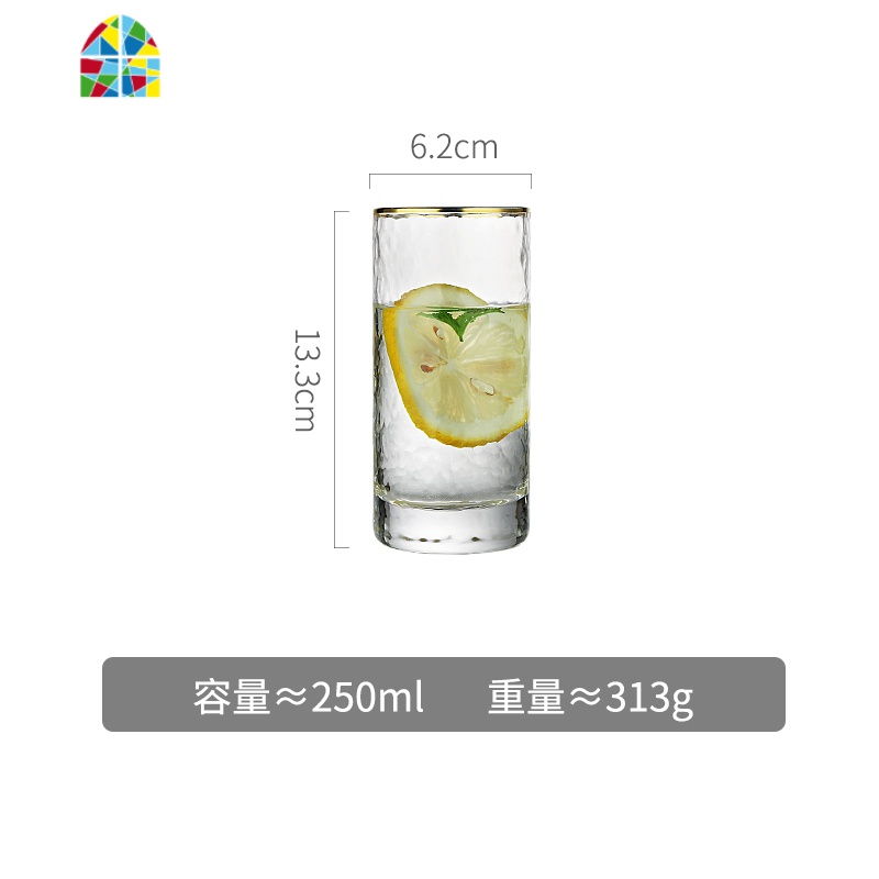 高硼硅玻璃冷水壶耐热高温凉白开水瓶茶壶防爆水杯套装家用大容量 FENGHOU 1.4L壶(透明手柄)+2只杯子凉水壶