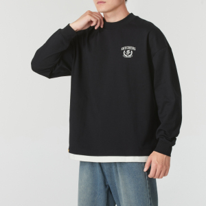 Skechers斯凯奇男装新款休闲套头衫圆领卫衣L324U111-0018 ZP