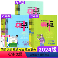 语数英[人教版3本] 七年级下 [正版]2024典中点七八年级上下册语文英语人教版外研九年级物理全一册教科版化学鲁教 荣