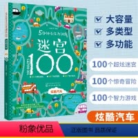 [正版]5分钟专注力训练迷宫100 炫酷汽车 3-6-8岁儿童智力开发游戏益智书籍少儿童书益智游戏视觉大发现幼儿迷宫大