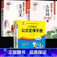 [全套3册]数学公式定律手册+古诗词+文言文 小学通用 [正版]小学数学公式大全 小学数学公式定律手册 彩图版 小学生1