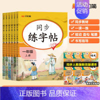 语文同步练字帖 五年级上 [正版]小学生语文同步字帖练人教版一二三四五六年级上下册小学生语文写字课课练每日一练临摹钢笔硬