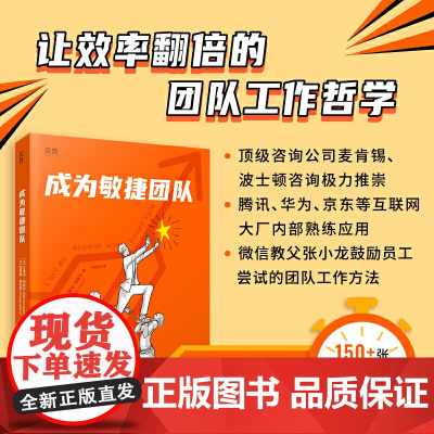 成为敏捷团队(让效率翻倍的团队工作哲学。150+张全彩图解插画,带你快速了解和实践敏捷工作法)贝页图书