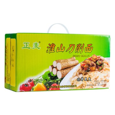 正麦淮山刀削面 方便面煮面