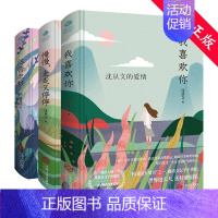 [正版]走进沈从文全3册沈从文典藏文集(套装3册) 往昔之梦+我喜欢你+慢慢走走又停停精装插图版沈从文的书小说爱情旅行全