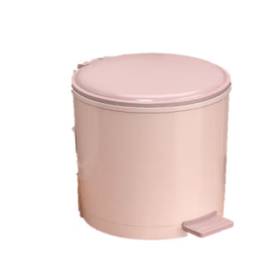 高杨茂诺 室内脚踏圆形塑料垃圾桶带内筒 中号~10L 个
