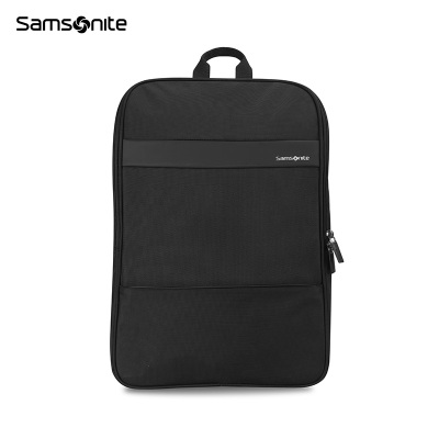 新秀丽(Samsonite)双肩包登山背包ipad笔记本电脑包出行旅游书包-TQ3*005 黑色