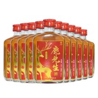 权禄鹿茸血酒100ML*10瓶装酒水梅花鹿 养生酒 鹿茸血鲜酿养生酒泡酒送礼长辈父母家长非白酒非保健酒