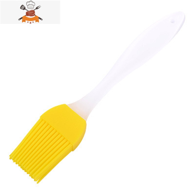 厨房用硅胶油刷烧烤刷烘焙可高温食品烧烤工具刷油调料刷子 敬平 黄色