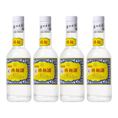 泸州老窖特曲60版小酒52度125mL*4瓶浓香型白酒小酒