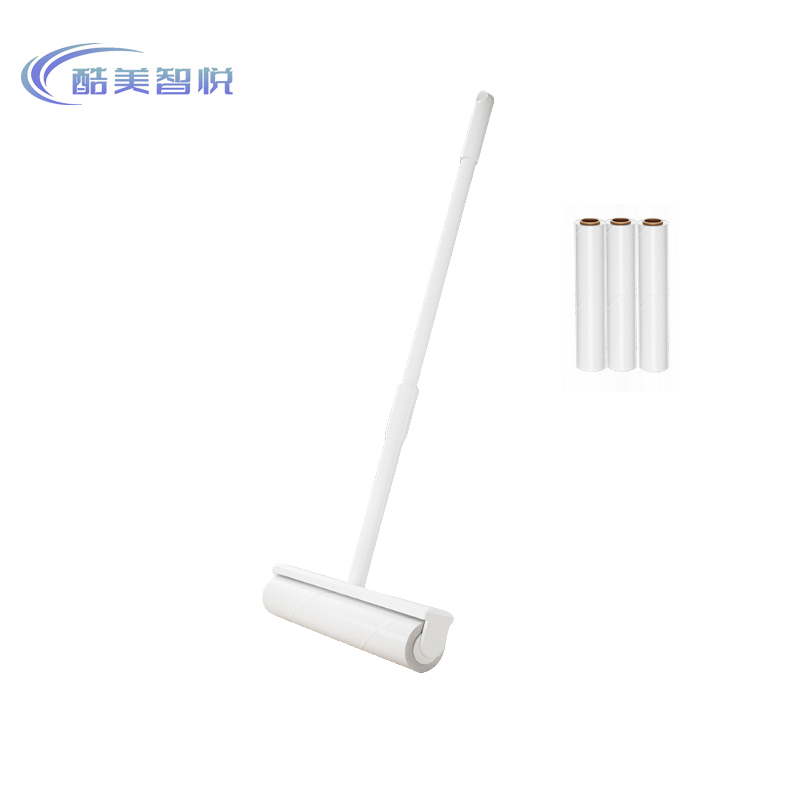 酷美智悦 粘毛器可伸缩长柄24cm+3个卷纸 KM-BH559 套