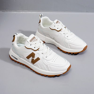 ins韩版厚底老爹鞋秋季新款街拍学生跑步运动鞋增高休闲_4_485