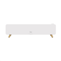 Midea/美的踢脚线HDS22CK(查卡盐湖)石墨烯家用电暖气浴室防水速热电暖器节能省电移动地暖客厅卧室大面积全屋升温